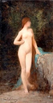 Jules Joseph Lefebvre Painting - Chloe2 nude Jules Joseph Lefebvre